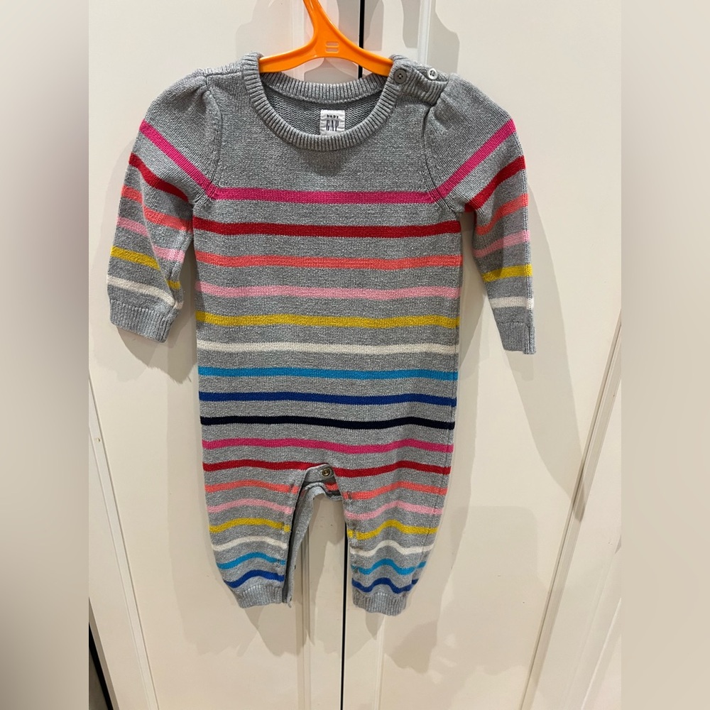 Baby gap 12-18m Striped romper One Piece